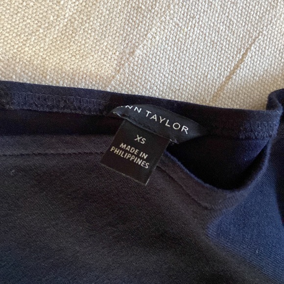 Ann Taylor dark blue dress - Picture 2 of 3